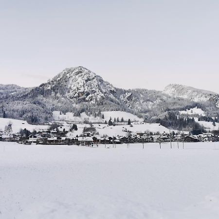 Ferienwohnung Wiesenblick Bad Hindelang Exteriör bild