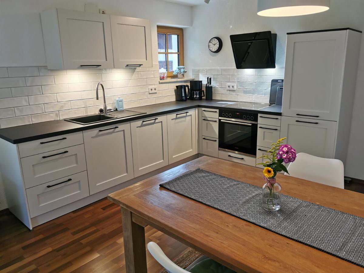 Ferienwohnung Wiesenblick Bad Hindelang Exteriör bild