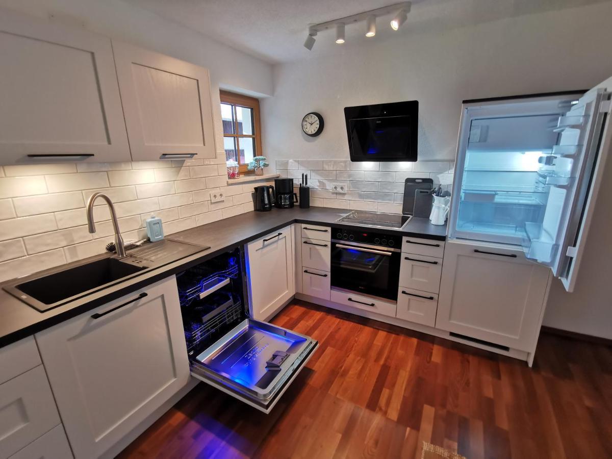Ferienwohnung Wiesenblick Bad Hindelang Exteriör bild