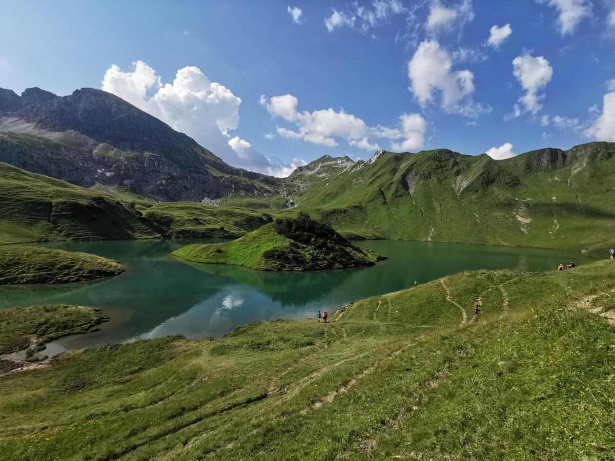 Ferienwohnung Wiesenblick Bad Hindelang Exteriör bild