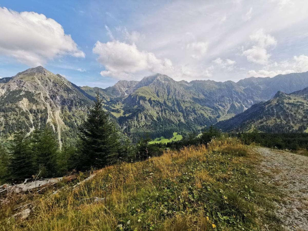Ferienwohnung Wiesenblick Bad Hindelang Exteriör bild