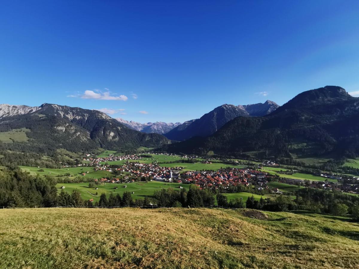 Ferienwohnung Wiesenblick Bad Hindelang Exteriör bild
